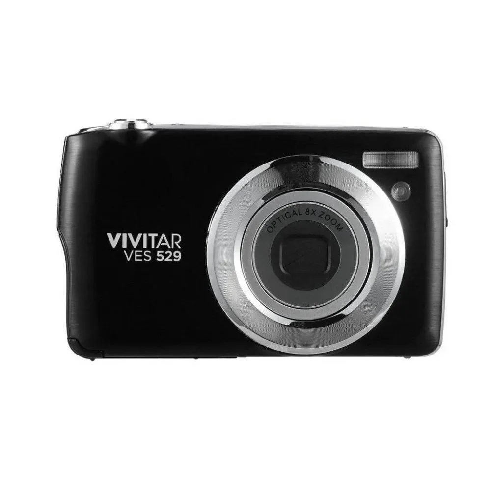 Vivitar VES-529 Black 8X Optical Zoom Digital Camera